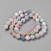 Natural Morganite Beads Strands G-S149-41-10mm-3