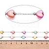 Handmade Shell Beads Heart Chains CHS-T006-18P-3