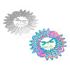 2Pcs 2 Colors 201 Stainless Steel Connector Charms/Links STAS-TA0005-70-3