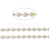304 Stainless Steel Flower Link Chains CHS-C004-04B-P-2