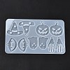 DIY Halloween Theme Pendant Silicone Molds DIY-I102-04-3