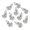 10Pcs 201 Stainless Steel Pendants STAS-CJ0002-34-3