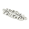 Tibetan Style Alloy Word Special Friend Links Connector Charms TIBE-I026-6021AS-2