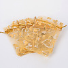 Heart Printed Organza Bags OP-R022-10x12-04-2