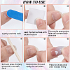 1 Bag ABS Plastic Press On False Nails MRMJ-CP0001-60-5