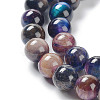 Natural Rainbow Tiger Eye Beads Strands G-NH0002-A01-A02-4