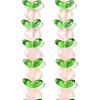 Transparent Glass Beads Strands GLAA-B021-04D-1