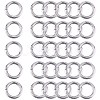 Zinc Alloy Spring Gate Rings FIND-SP0001-08B-1