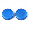 Painted Natural Wood Beads WOOD-S057-069A-3