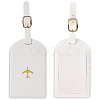 PVC Luggage Tags AJEW-CL0005-08B-1