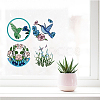 PVC Wall Static Stickers DIY-WH0235-009-6