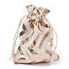 Christmas Theme Cotton Fabric Cloth Bag ABAG-H104-B05-1