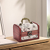 CutHollow 1Pc Vintage Wooden Jewelry Box AJEW-CL0001-12C-5