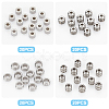 80Pcs 4 Style 304 Stainless Steel Beads STAS-DC0005-57-4