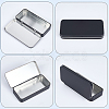 4Pcs Tinplate Storage Boxs CON-SP0001-17-4