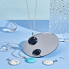 12Pcs 3 Colors Synthetic Turquoise Pendants STAS-UN0039-61-2