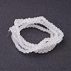 Baking Paint Transparent Glass Bead Strands X-GLAA-S031-4mm-13-2