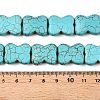 Synthetic Turquoise Beads Strands UNKW-T001-02B-5