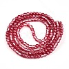 Baking Paint Transparent Glass Beads X1-DGLA-N011-4mm-06-2