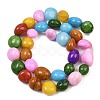 Dyed Natural White Jade Beads Strands GG-CBACF26-B01-03-5