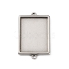 304 Stainless Steel Connector Cabochon Settings STAS-Z201-04P-01-1