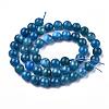 Natural Apatite Beads Strands G-O186-E02-8mm-5