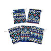 Ethnic Style Burlap Packing Pouches ABAG-N009-06B-02-1