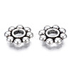 Tibetan Style Alloy Daisy Spacer Beads TIBEB-N005-077C-01-2