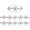 Tarnish Resistant 304 Stainless Steel Ball Chains CHS-A002B-4.0mm-2