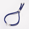 Nylon Twisted Cord Bracelet Making X-MAK-F019-03P-1