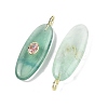 Natural Mixed Gemstone Pendants G-D357-02-3