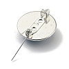 Round Glass Brooches FIND-Q096-01T-2