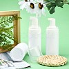100ml Refillable PET Plastic Foaming Soap Dispensers TOOL-WH0080-52A-6