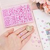 70G  5 Styles ABS Plastic Imitation Pearl Cabochons OACR-SC0001-45H-3