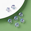 1-Hole Transparent Acrylic Buttons MACR-S373-129-C09-7