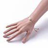 Brass Slider Bracelets BJEW-JB04767-5