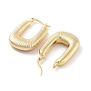 Brass Hoop Earrings EJEW-H301-01G-07-2
