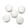 304 Stainless Steel Plain Edge Bezel Cups STAS-E460-10S-12MM-2