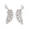 Brass Micro Pave Cubic Zirconia Pendants LS-KK-E068-VB275-1