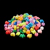 Opaque Acrylic Beads X-SACR-Q195-04-4