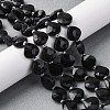 Natural Obsidian Beads Strands G-P570-E20-02-1