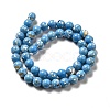 Synthetic Turquoise and Sea Shell Assembled Beads Strands G-D482-01C-04-3