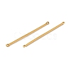 Ion Plating(IP) 304 Stainless Steel Connector Charms STAS-Q323-04G-G-2