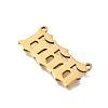 304 Stainless Steel Pendants STAS-D382-04F-G-2