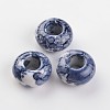 Dyed Rondelle Natural Ocean White Jade Beads G-D782-05-1