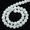 Synthetic Crackle Quartz Round Beads Strands G-L155-10mm-03-3