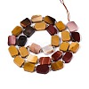 Natural Mookaite Beads Strands G-T138-26A-02-2