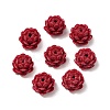 Synthetic Coral Dyed Carved Beads CORA-H004-01-1