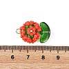 Glass Seed Beaded Pendants PALLOY-MZ01395-02-3