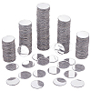 300Pcs Acrylic Self Adhesive Mirror Mosaic Tiles AJEW-PH0011-55-1